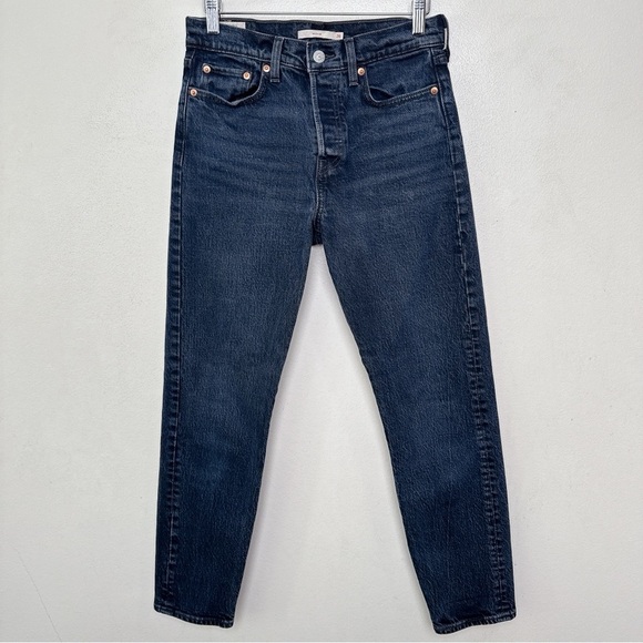 Levi's Womens 26 Wedgie Icon High Rise Cotton Jeans - Picture 2 of 16